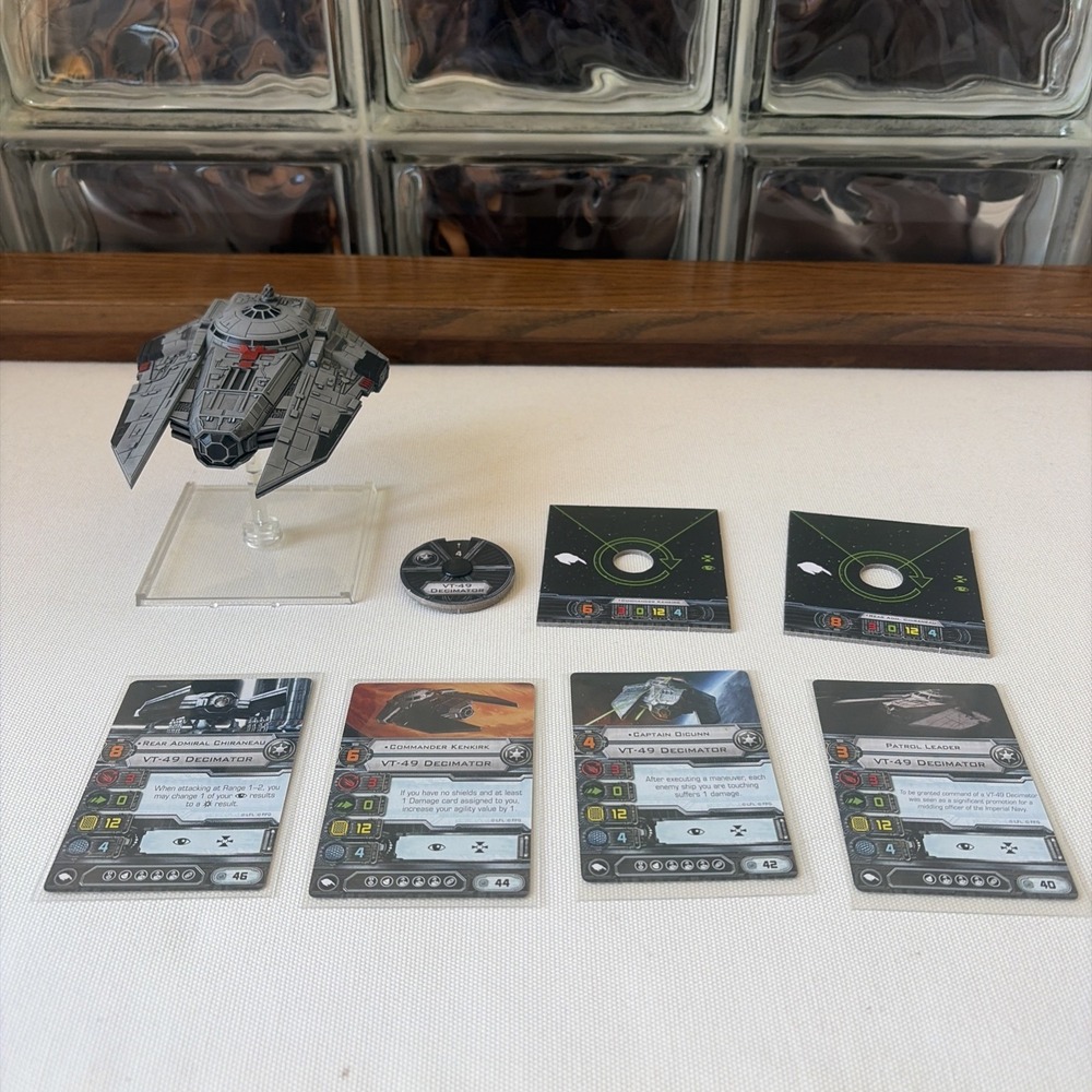 STAR WARS X-Wing Miniature Game - VT-49 Decimator 1st Ed‎ Expansion Pack
